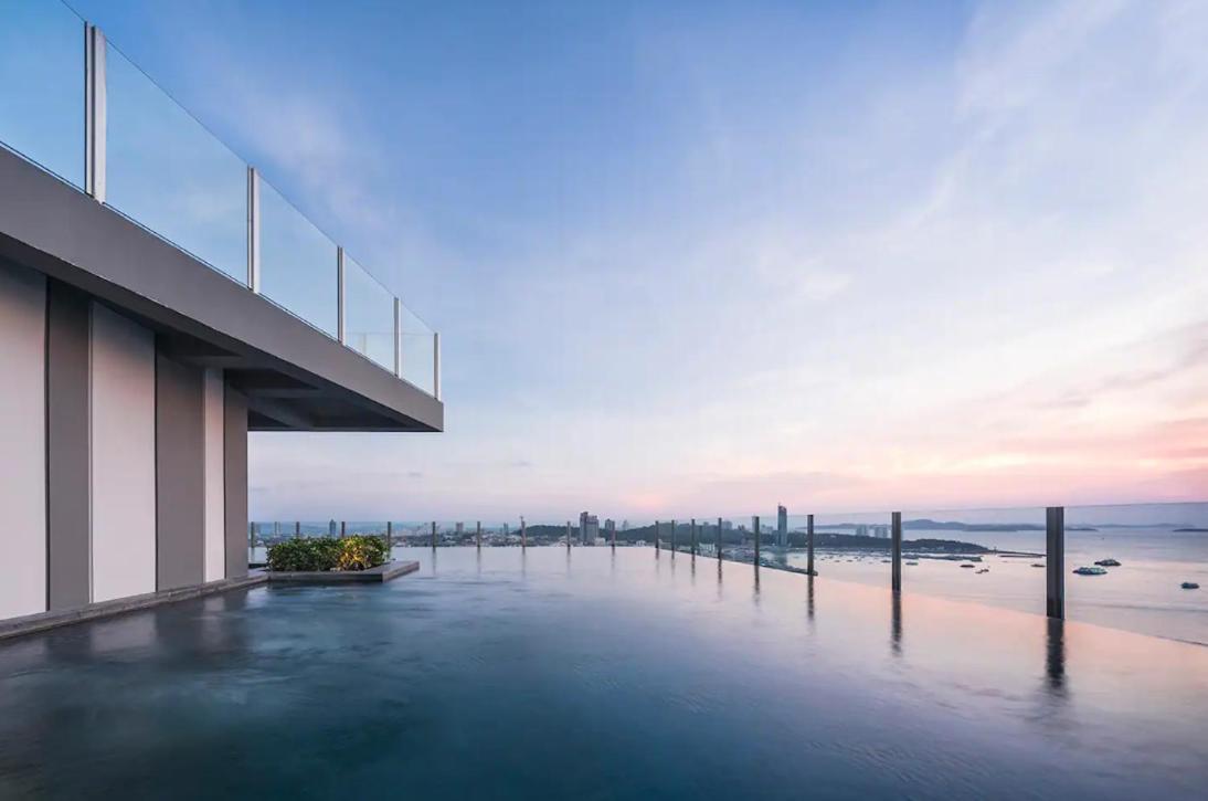 Central Pattaya - Sea View Large Balcony Condo With Infinity Pool Εξωτερικό φωτογραφία